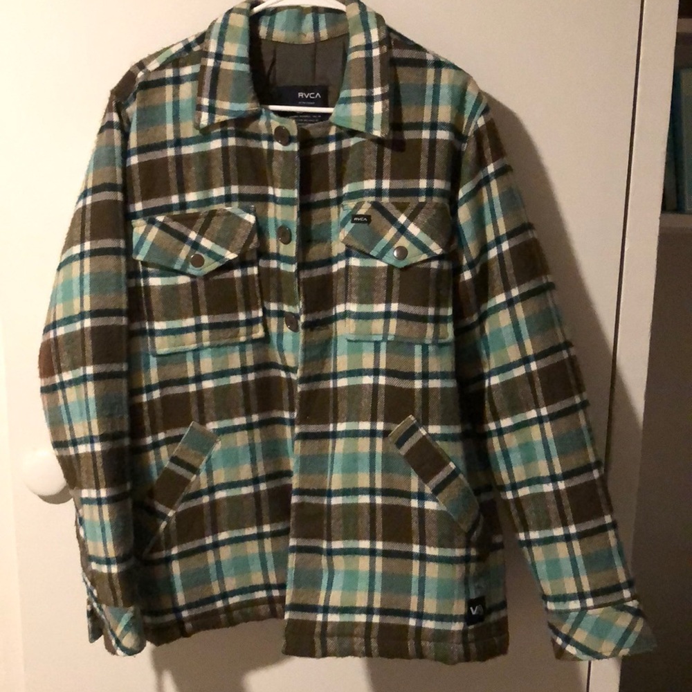Men’s RVCA plaid jacket